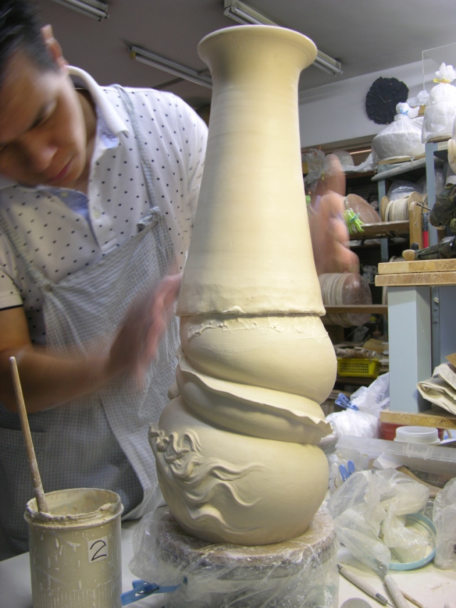  Создание фарфорового шедевра ваза, глина, своими руками, фарфор