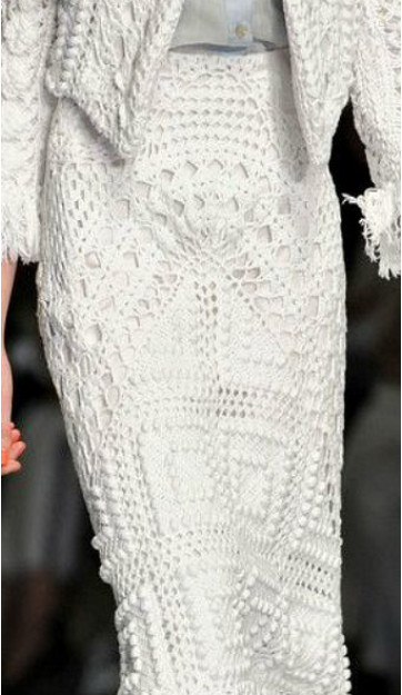 Из воздуха и пряжи: одежда от дизайнеров, связанная крючком… Из воздуха и пряжи: одежда от дизайнеров, связанная крючком… вдохновение,вязание крючком,идеи,Одежда