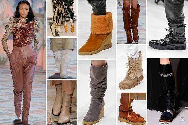 Модные тенденции на обувь осенью-зимой 2019-2020 годов лучшее,мода,модные советы,Наряды