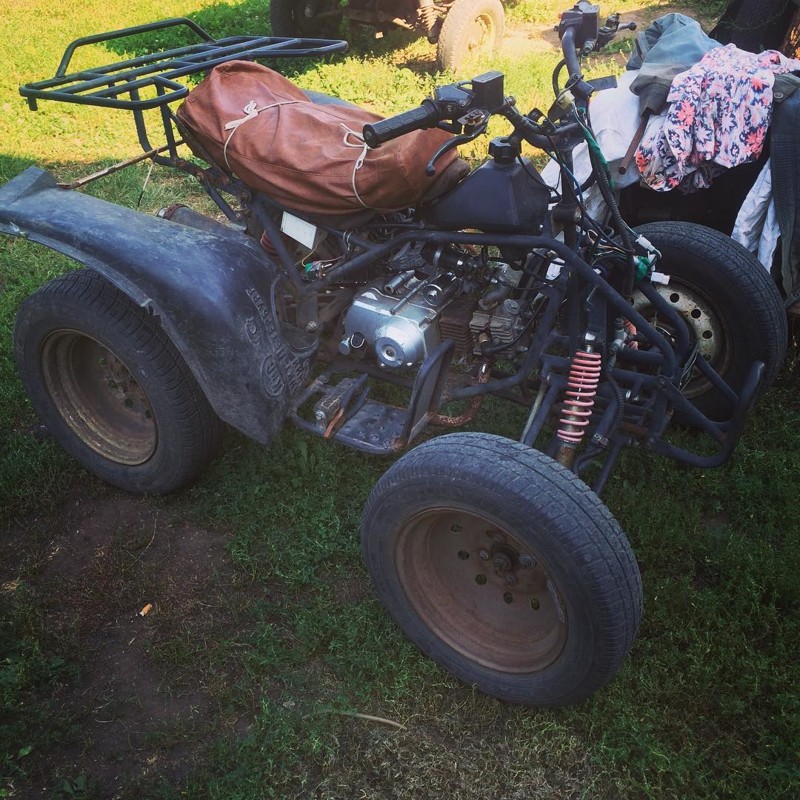 Привет Дяде Толе, рукастый мужик! деревня, жизненно, село, сельская жизнь, транспорт