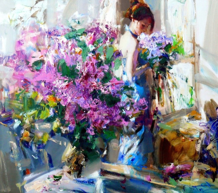 Художник Александр Горбиков. Она дитя причудливого сна Художник Александр Горбиков. Она дитя причудливого сна