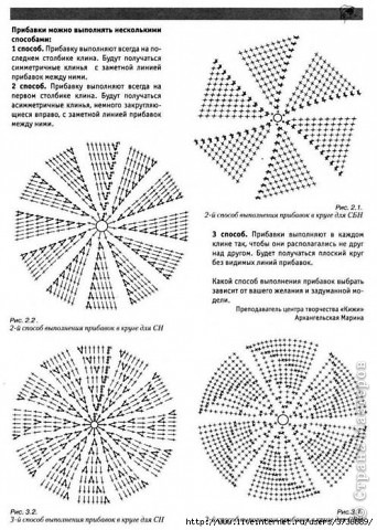 Вязание крючком - Сумочка-цеток
