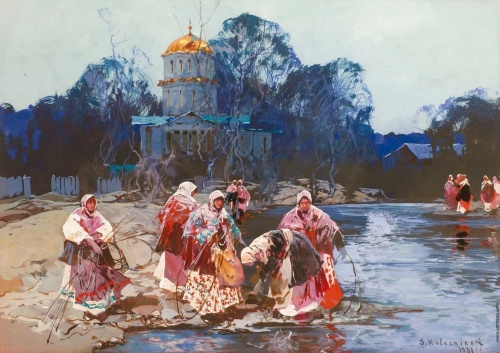 картина художника Степана Колесникова – 40 художник Степан Колесников картины – 40