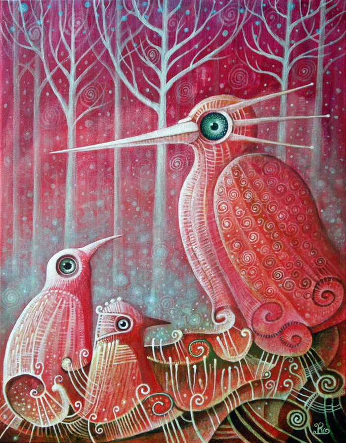 Необычные творения польского художника с огромной фантазией Необычные творения польского художника с огромной фантазией