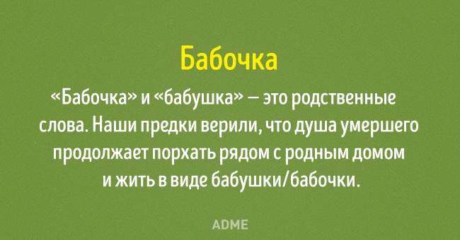 20 открыток о том, как появились известные всем слова