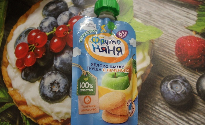 В яблочных пюре минимальное количество основного ингредиента. / Фото: irecommend.ru