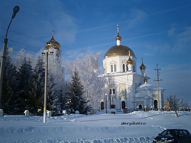 Нижнекамск фото города зимой