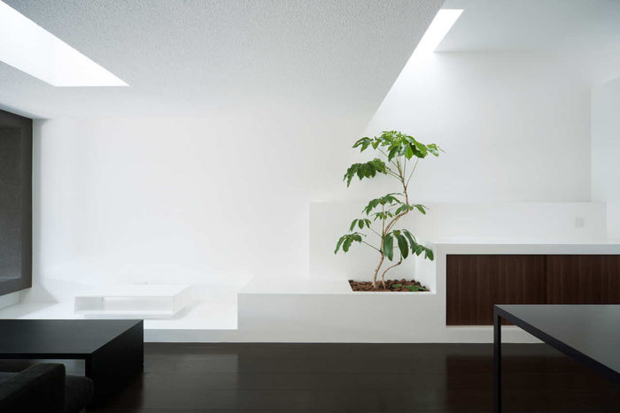 Японская простота: комфортная жизнь в пустом доме интерьер и дизайн,квартира,минимализм,открытое пространство,Япония