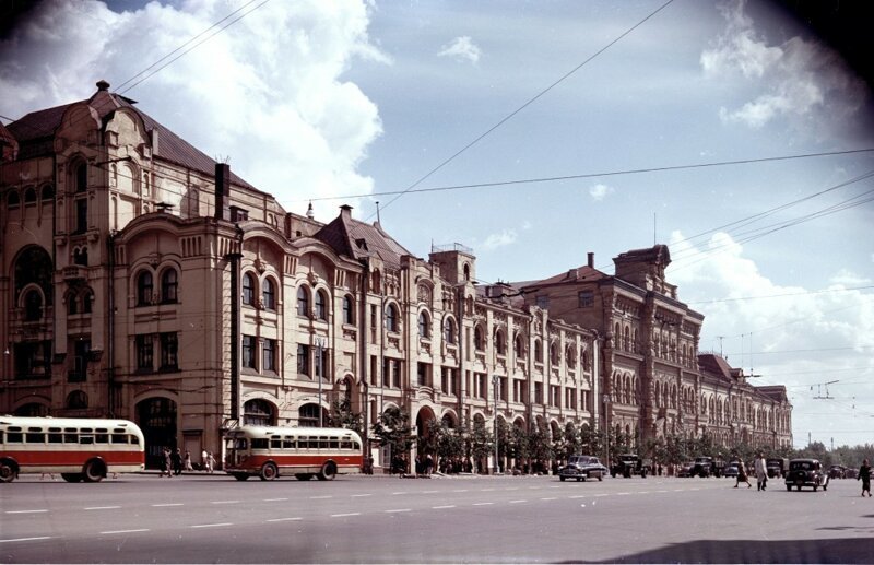 Москва 1950-х москва, ретро, фото