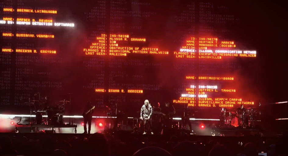 имена на концерте Massive Attack