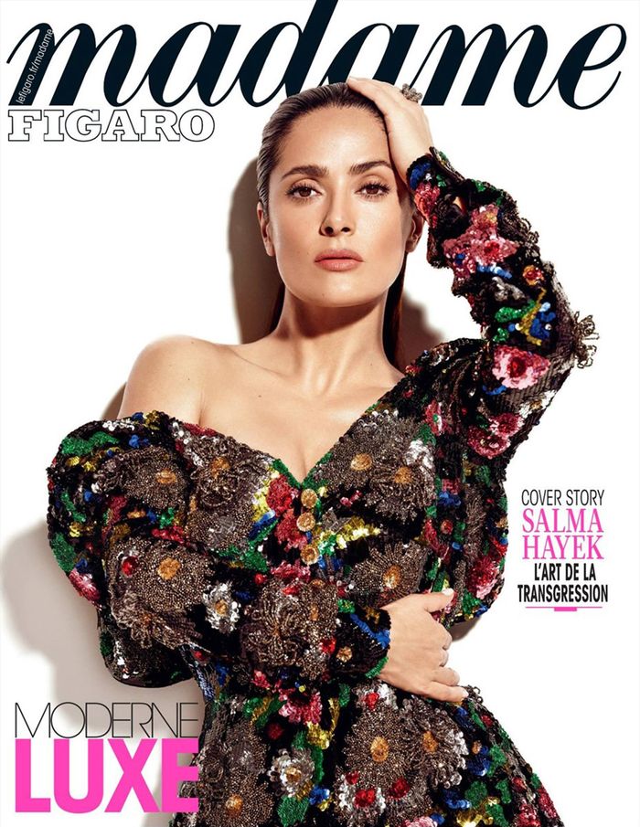 Сальма Хайек (Salma Hayek) в фотосессии Nico для журнала Madame Figaro (май 2015), фото 6