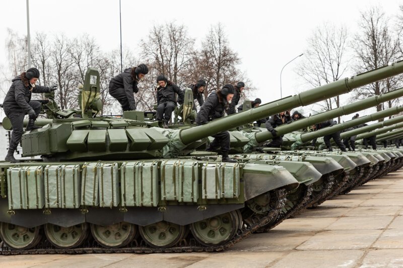Новые танки Т-72Б3 поступили на вооружение 49-й армии ЮВО Хорошие, добрые, новости, россия, фоторепортаж