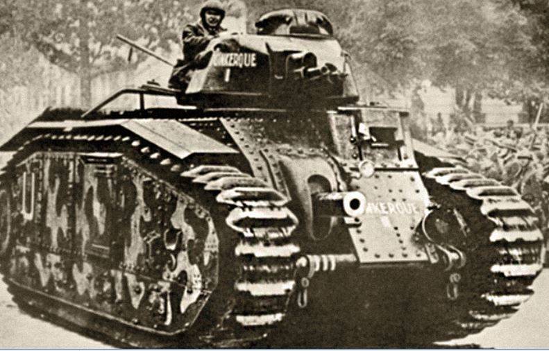 Средние и тяжёлые танки Франции в межвоенный период оружие,танки