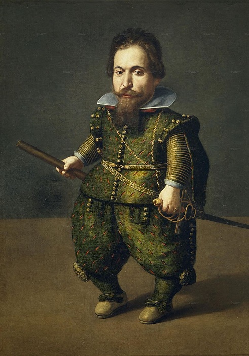  «Портрет карлика». (1616). Автор: Хуан ван дер Амен.