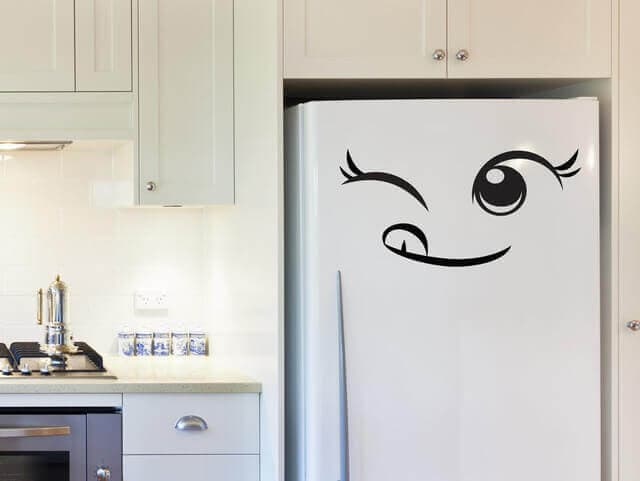 Как креативно преобразить холодильник Обычный, Достаточно, точно, кухне, холодильнику, такому, фантазию, проявить, решения, белый, креативные, цвета, яркие, неактуально, этоуже, холодильник, позавидуют         