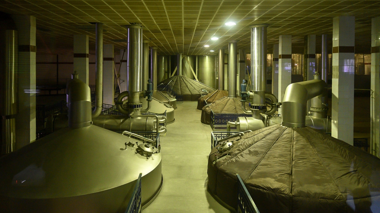 Вода оказалась в банках для пива из-за сбоя на заводе «Балтика» в Петербурге