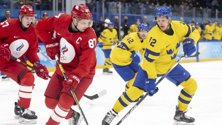 Мужская сборная России в серии буллитов победила Швецию в полуфинале ОИ-2022 Спорт