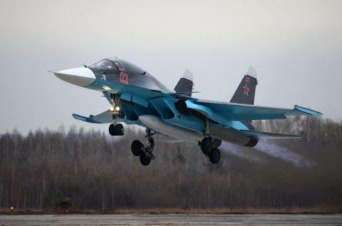 В Сирию прибыла группа российских бомбардировщиков Су-34 - СМИ