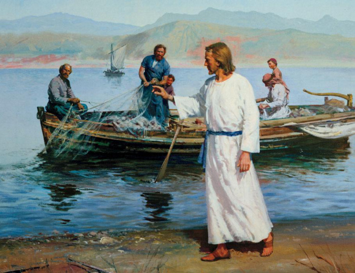Иисус напрямую связан с рыбалкой. |Фото: livejournal.com.