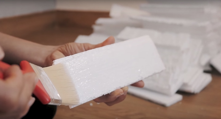 Необычная и простая техника оформления стены за копейки интерьер,полезные советы,ремонт,рукоделие,своими руками,сделай сам