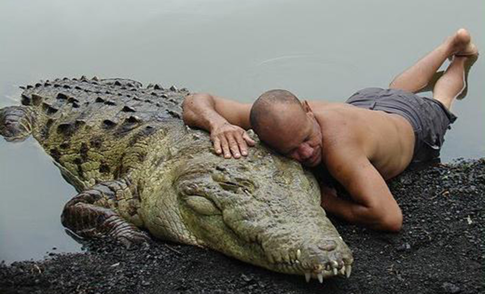 Рыбак спас крокодила и выпустил, но тот вернулся и не захотел уходить. Дружба мужчины и Почо длилась 22 года