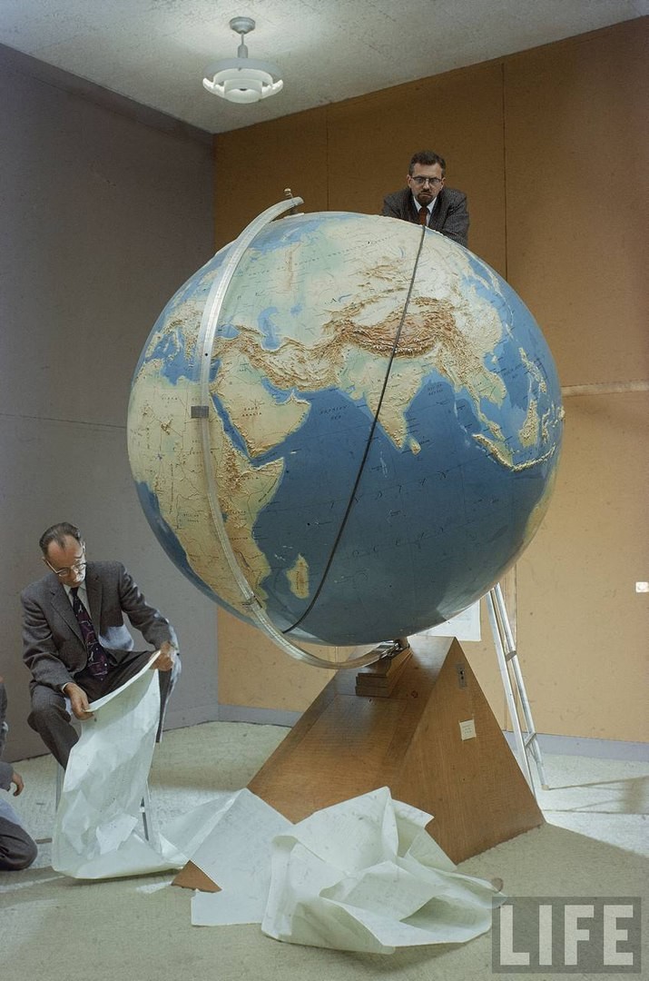 Кембридж. Штат Мичиган. США. 1957 год. история, события, фото