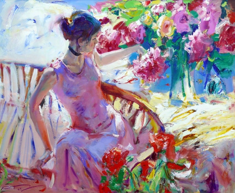 Художник Александр Горбиков. Она дитя причудливого сна Художник Александр Горбиков. Она дитя причудливого сна