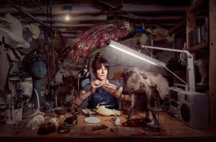 Beth Beverly, Taxidermist In Philadelphia, Pennsylvania
