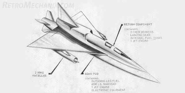 Проект дальнего бомбардировщика Convair GEBO 