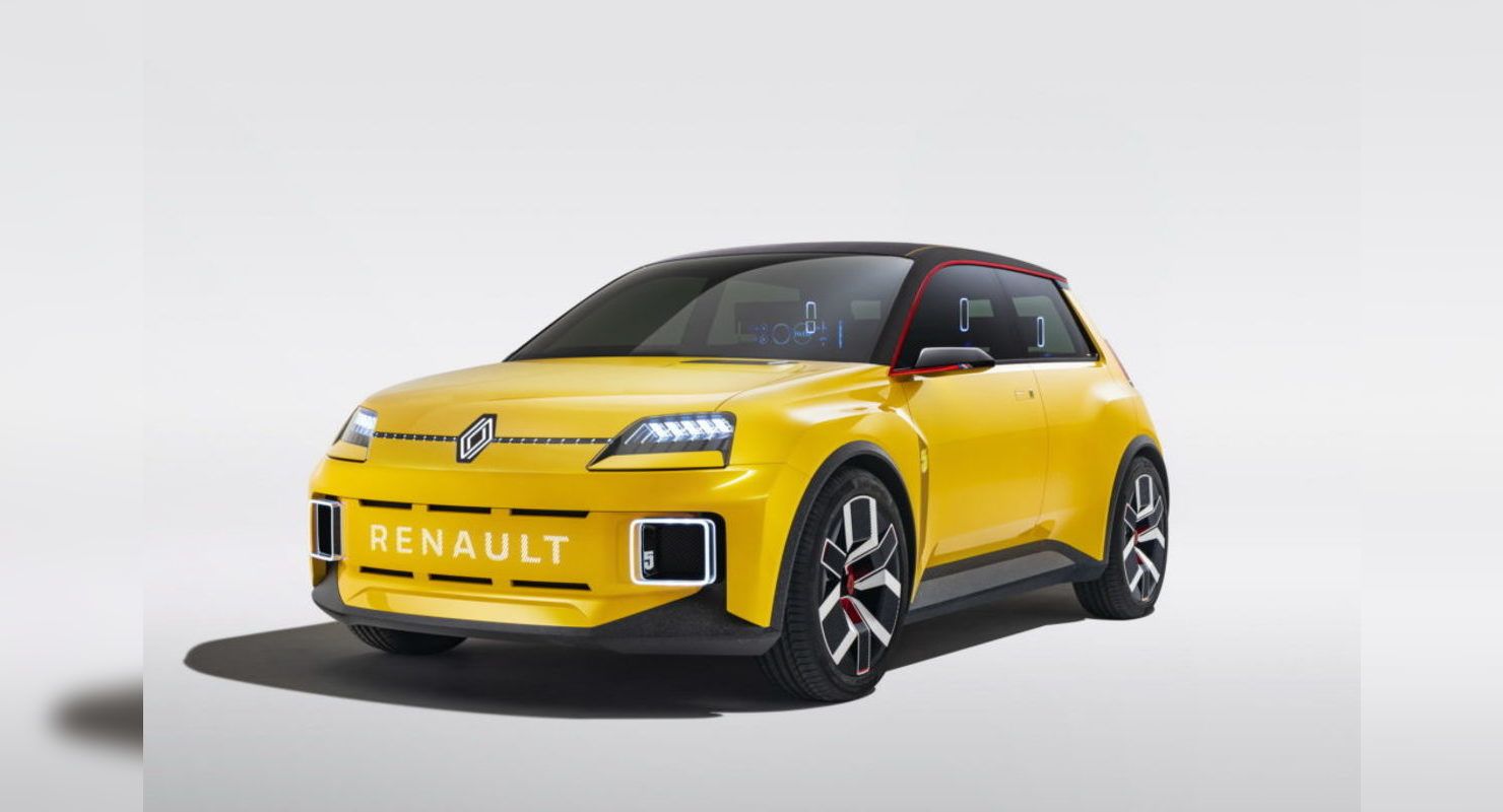 Компактный хэтчбэк Renault 5 Prototype получит электрический мотор и кучу стильных опций. Автомобили