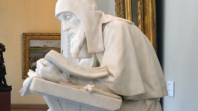 Скульптура Марка Антокольского «Нестор летописец»