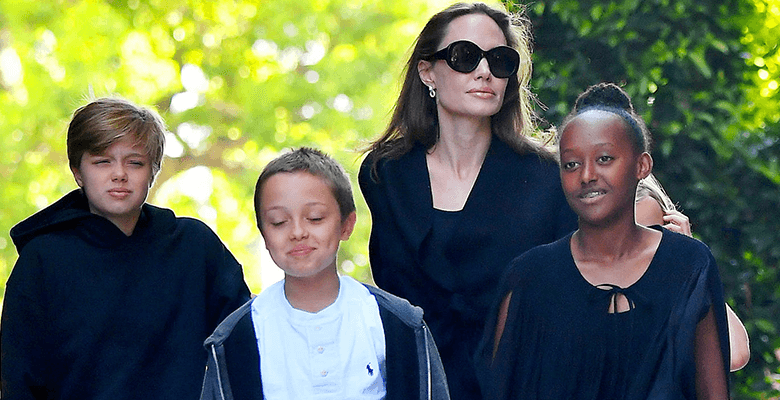 Бывшая няня детей семейства Джоли-Питт раскритиковала бессистемность их воспитания