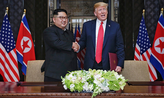 Белый дом назвал дату встречи Трампа и Ким Чен Ына