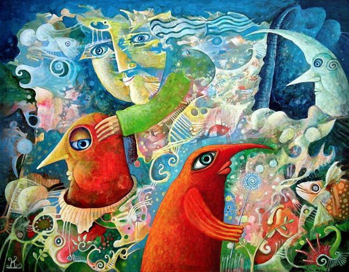 Необычные творения польского художника с огромной фантазией Необычные творения польского художника с огромной фантазией