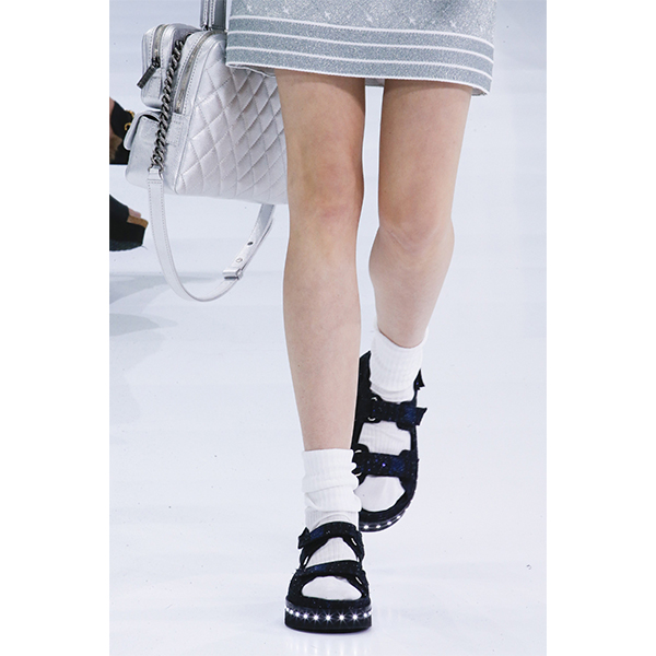 Chanel 10 идей, как носить носки и гольфы с туфлями и босоножками (да, это модно!)