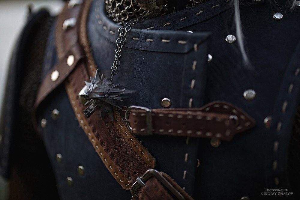 The Witcher 3: Косплей на Цири и Геральта Ведьмак