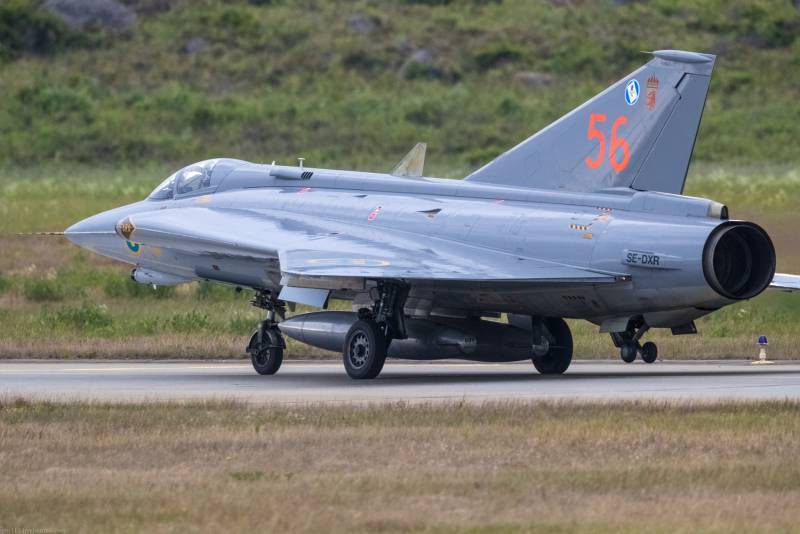 Шведский дракон. SAAB 35 Draken ввс
