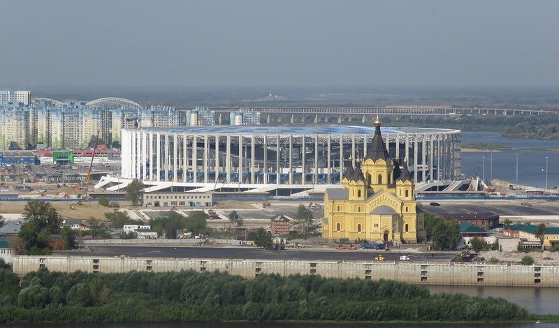 Движение транспорта у стадиона «Нижний Новгород» перекроют в День города