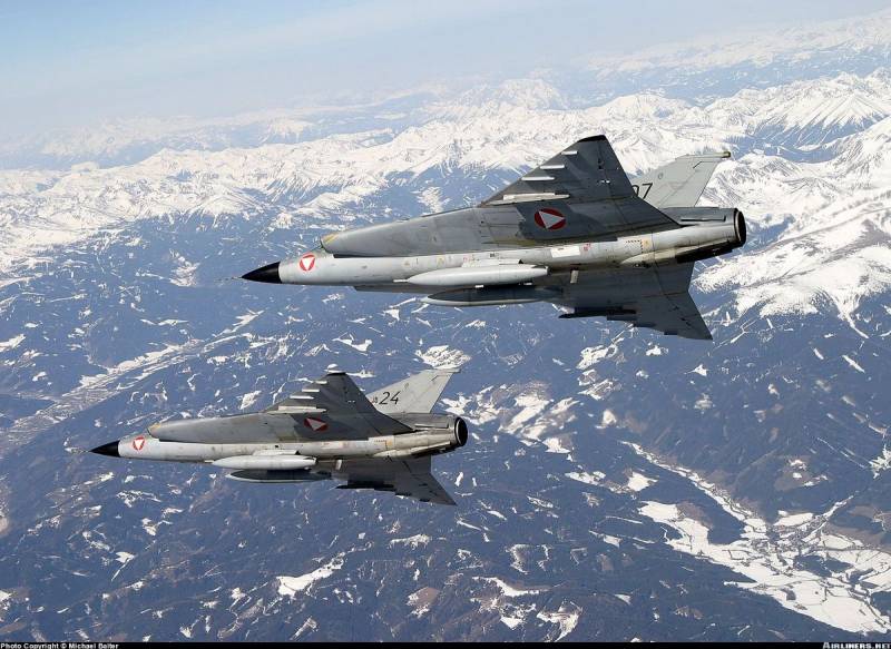 Шведский дракон. SAAB 35 Draken ввс