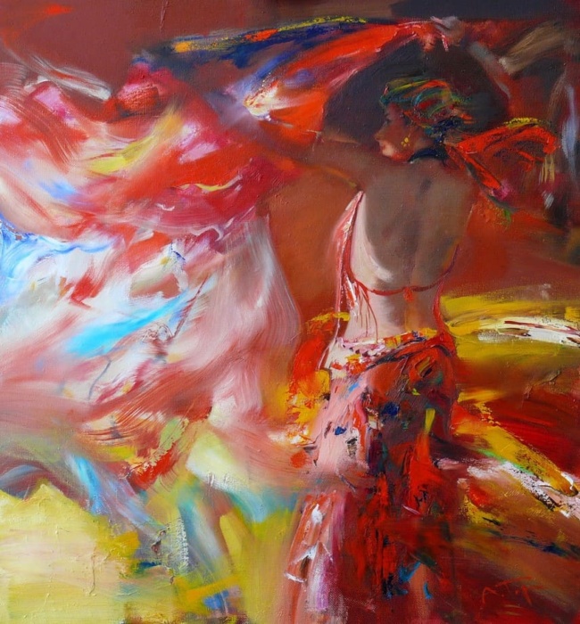 Художник Александр Горбиков. Она дитя причудливого сна Художник Александр Горбиков. Она дитя причудливого сна