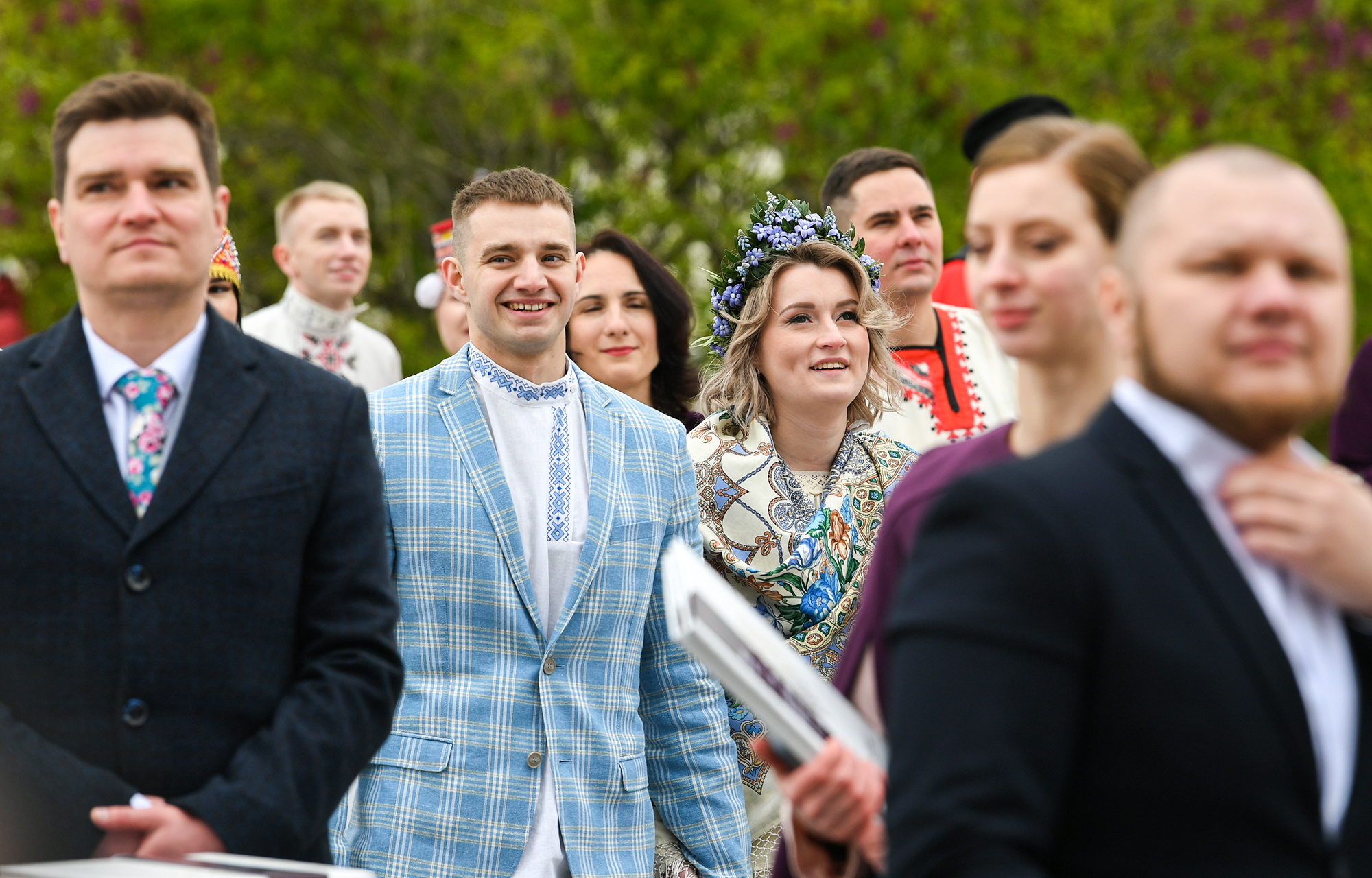 Молодожёны из Тверской области поженились на Всероссийском свадебном фестивале