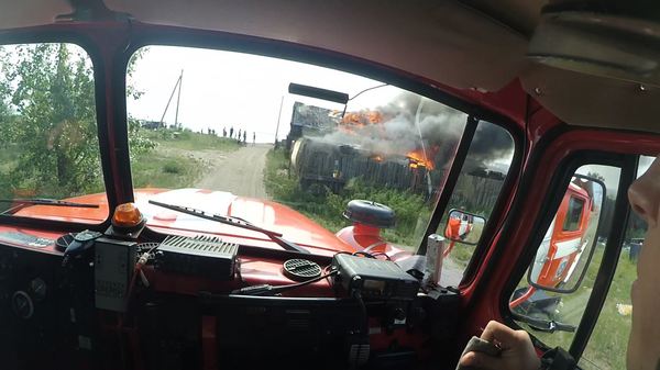 Экшен-видео от пожарного из Читы