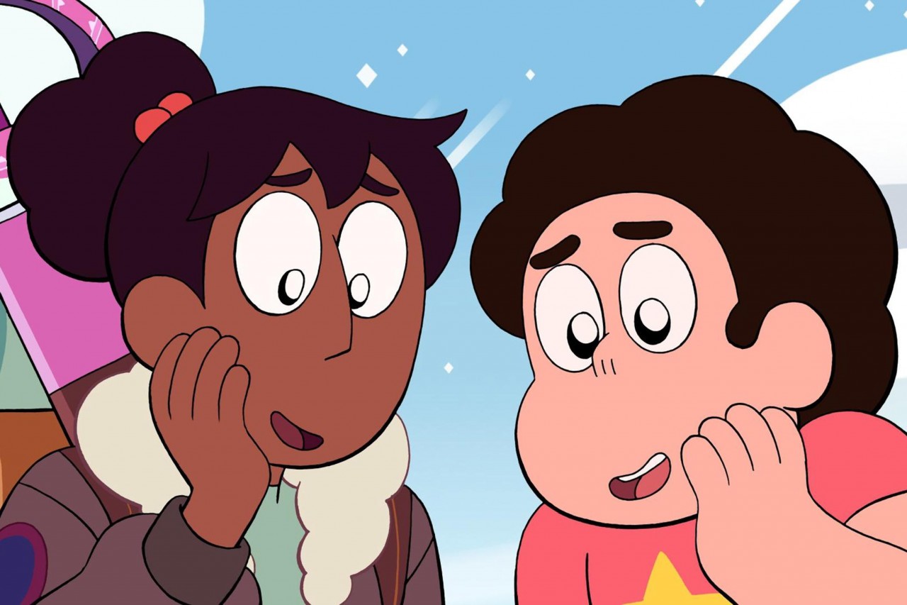 Connie and Steven in Steven Universe Photo Credits: Cartoon Network.