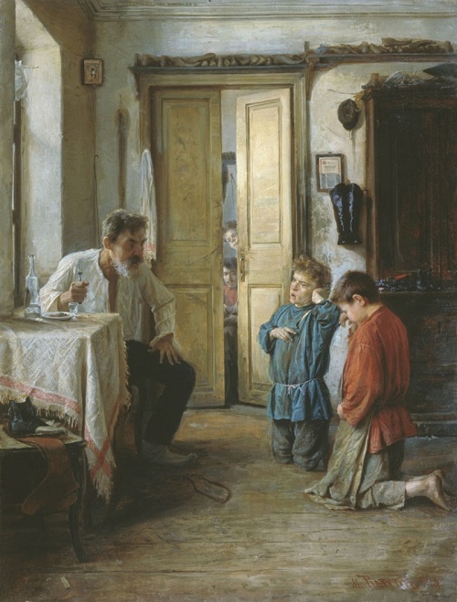 Михаил Ватутин. «Воспитатель». 1892 г. 