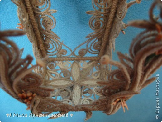 Мастер-класс Поделка изделие Моделирование конструирование МК-фонарик из джутовых ниток ♥ МАЙ ♥ Нитки фото 8