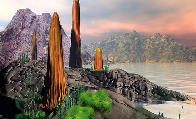 420 миллионов лет назад Землей правили грибы. Они были высотой 8 метров и меняли целые континенты
