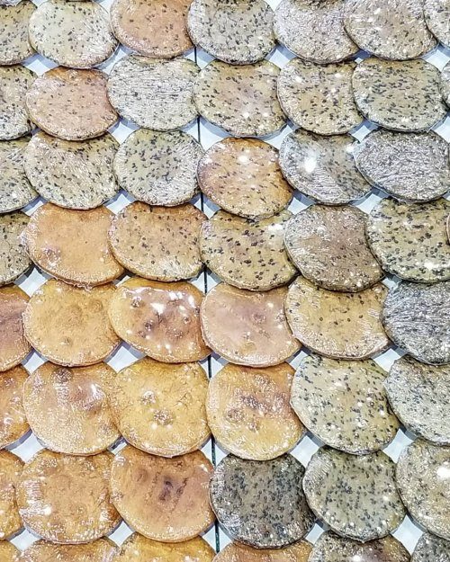 "Мона Лиза" из 24 тысяч крекеров из крекеров