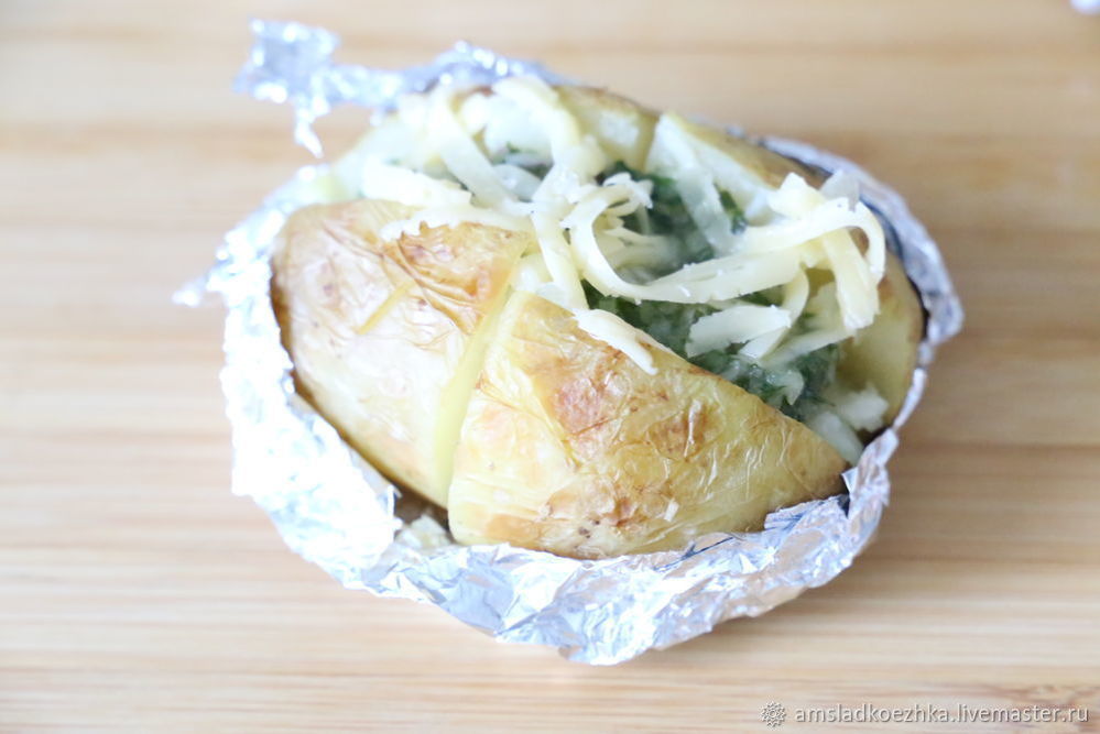 Три варианта разнообразить печёный картофель пошаговые рецепты, фото № 23