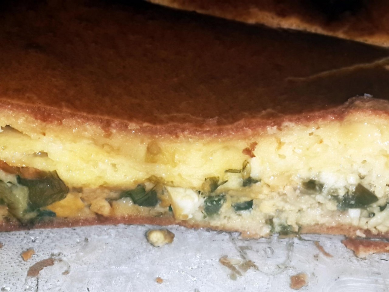 Заливной сырный пирог рецепт с фото