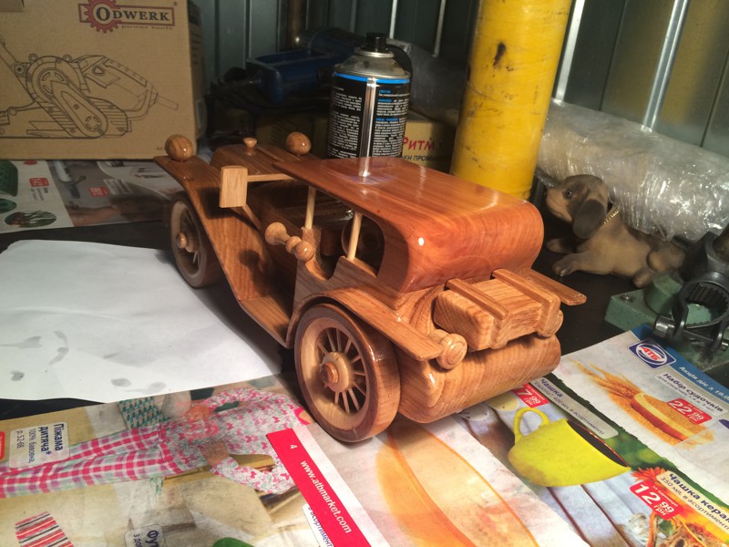 Тяжелое детство, деревянные игрушки... модели авто, своими руками